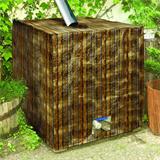 IBC Container Cover Holzoptik 101 x 121 x 116 cm