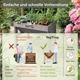 VegTrug® Hochbeet Klassik 1m, 103x76x80 cm 210l