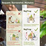 VegTrug® Hochbeet Klassik 1m, 103x76x80 cm 210l