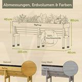 VegTrug® Hochbeet Wall Hugger183x46x80 cm