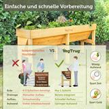VegTrug® Hochbeet Wall Hugger183x46x80 cm