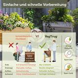 VegTrug® Wall Hugger Hochbeet 103x46x80 cm