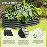 VegTub™ Modulares Metall-Hochbeet, Charcoal