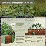 VegTub™ Modulares Metall-Hochbeet, Charcoal
