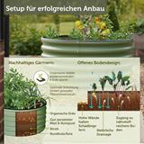 VegTub™ Modulares Metall-Hochbeet, Sage Green
