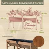 VegTrug® Aluminium Hochbeet