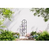 VegTrug® Aluminium Trellis Leaf Metallic Grey