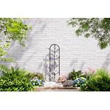 VegTrug® Aluminium Trellis Leaf Metallic Grey