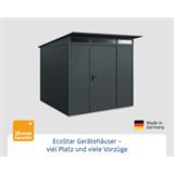 Ecostar Gerätehaus Trend-P,Typ 2,RAL7016, 1 flg