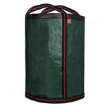 Laubsack für Gartenabfälle mit 275 Litern Fassungsvermögen, grüner Farbe und stabilen Henkeln