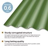 VegTub™ Modulares Metall-Hochbeet, Sage Green