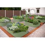 VegTub™ Modulares Metall-Hochbeet, Sage Green