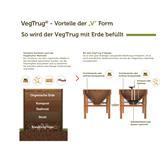 VegTrug® Hochbeet Wall Hugger103x46x80 cm