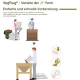 VegTrug® Hochbeet Klassik 1m, 103x76x80 cm 210l