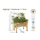 VegTrug® Hochbeet Klassik 1m, 103x76x80 cm 210l