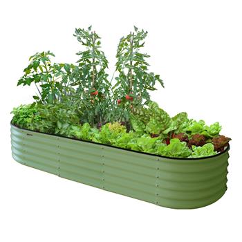 VegTub™ Modulares Metall-Hochbeet, Sage Green