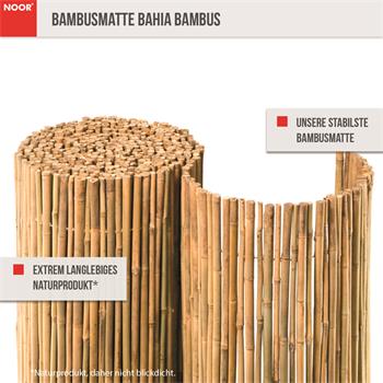 Bambusmatte Bahia Bambus Sichtschutz Zaun Balkon