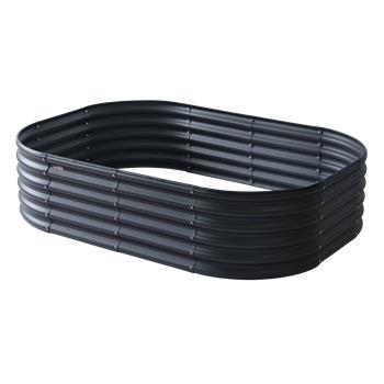 VegTub™ Modulares Metall-Hochbeet, Charcoal