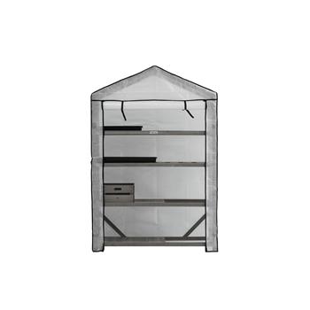 VegTrug® Gewächshaus 111x49x168 cm Grey Wash