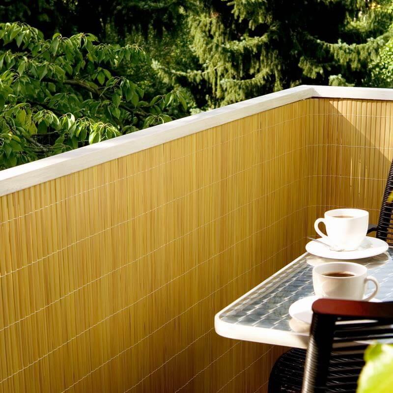 Noor Befestigungskit für Sichtschutzmatten Zaun 26 Stück Bambus Garten Balkon 