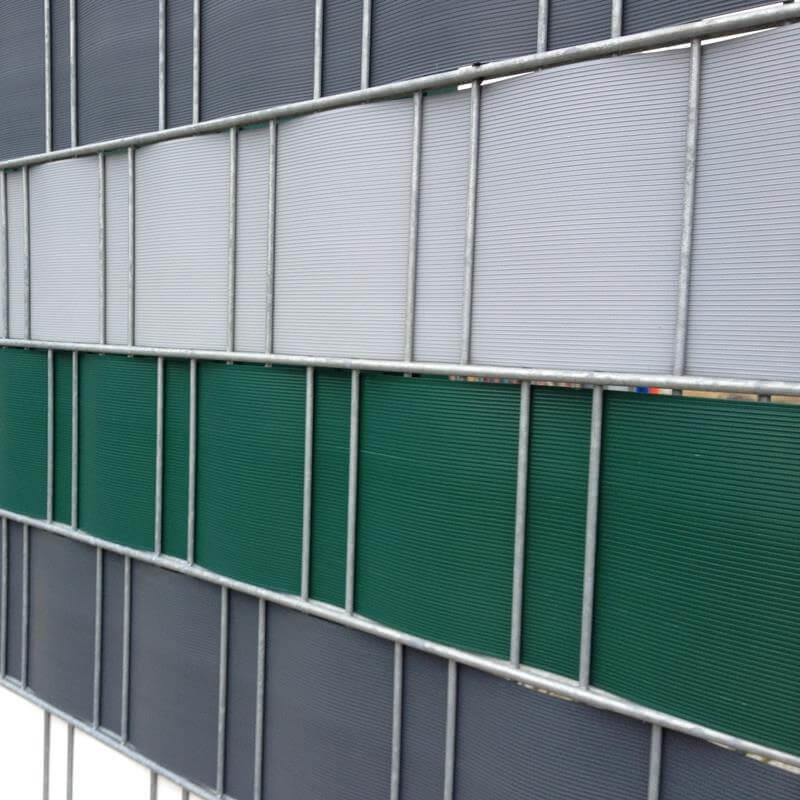 Sichtschutzstreifen PVC 0,19x2,55m Zaunblende Hart