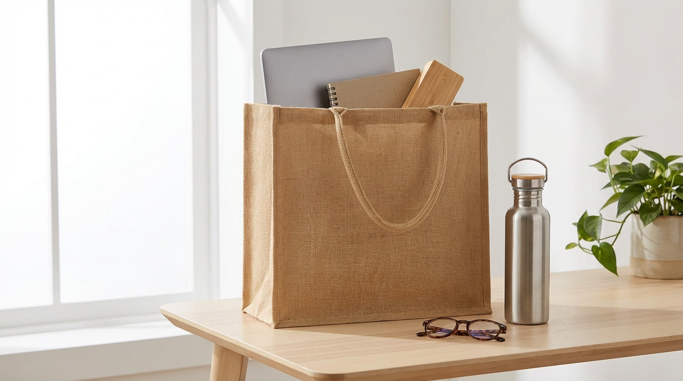 Große NOOR Jutetasche